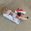 PVC Christmas Hair Claw Acrylic Animal Hair Catch Xmas Tree Hairpin Cute Shark Clip  Women Headwear