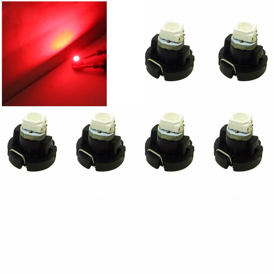 30PC 12V T3 Neo Wedge Car Instrument Cluster Panel LED Lamps 20mA Interior Light