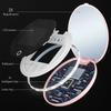2X Портативное Умное Зеркало для Макияжа с Солнцезащитой Увеличительное LED Зеркало для Красоты с Детектором Солнечной Активности