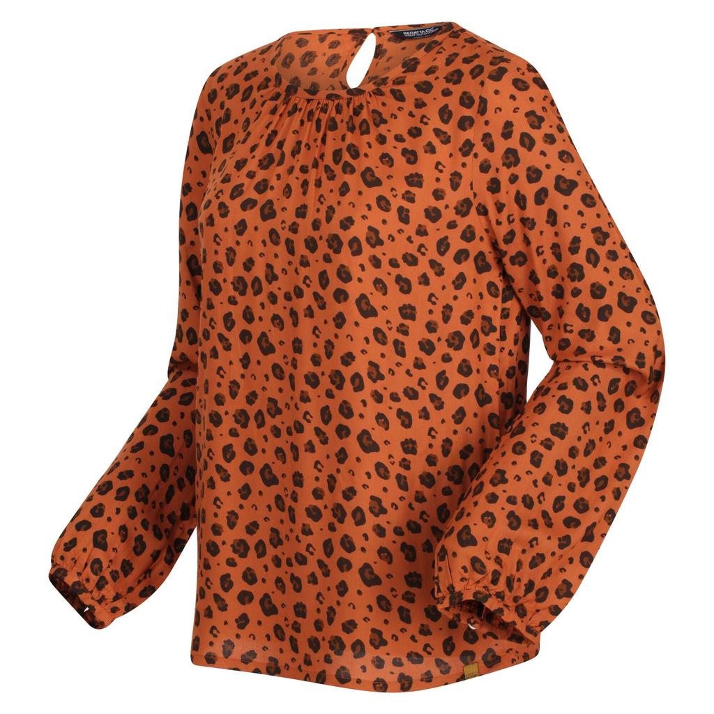 Regatta Womens/Ladies Hadria Animal Print Blouse