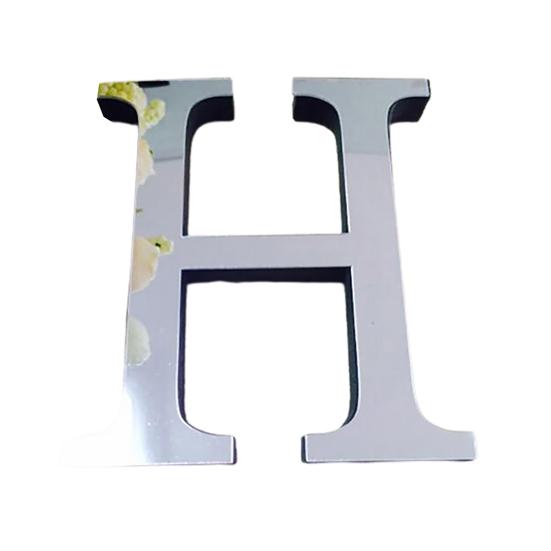 Популярные свадебные английские любовные письма домашний декор 3D зеркальные настенные наклейки алфавит рождественский декор ARI