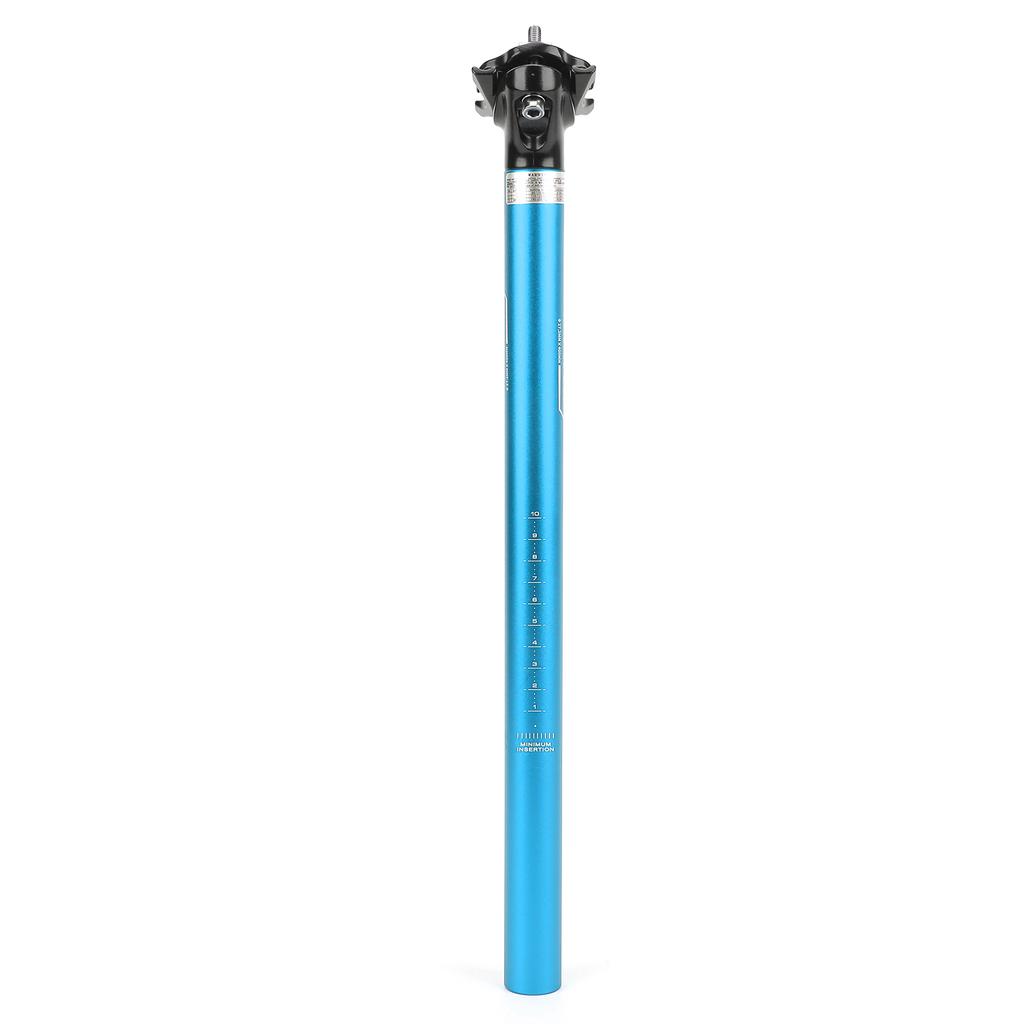 FMFXTR 31.6x400mm Bicycle Seatpost Aluminum Alloy Saddle Pole Road Mountain Bike Seat Post TubeBlue