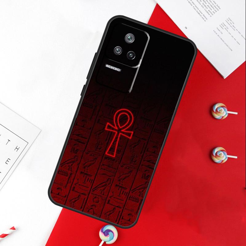 Египет Нефертити Анубис Анх Чехол Для Xiaomi 11T 12T 13T 14T Pro 13 14 15 Ultra POCO X7 Pro X3 X5 X6 F5 F6 M6 Pro Чехол