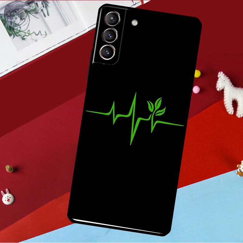 Vegan Pattern Funda For Samsung Galaxy S26 Ultra S24 S22 S23 S25 Plus S20 S21 FE S9 S10 S25 FE Phone Case