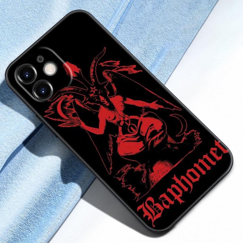 Чехол для телефона «Демонический сатанинский» для iPhone Samsung Galaxy Redmi Xiaomi Oppo OnePlus Note SA 7 8 9 10 11 12 13 14 20 21 22 23 53 54 Pro Max Plus Ultra