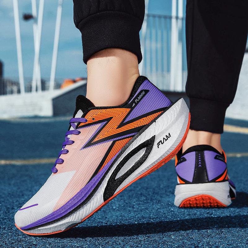Новые кроссовки для бега больших размеров, марафонские кроссовки с карбоновой пластиной Flying 4 для мужчин и женщин, тренировочные кроссовки для корпуса и боковой части тела