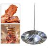 Vertical Skewer Stand,BBQ Skewer,1 Set Sturdy BBQ Tray,Duck Holder,Vertical Chicken Roaster