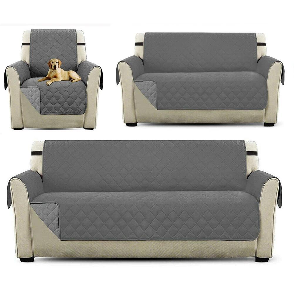 Sofa Couch Covers Dogs Pets Kids Anti-Slip Couch Furniture Slipcovers Protector Slipcovers Sofa Chair Home Decor 1/2/3 Seater