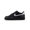Nike Air Force 1 Устойчивые к износу и легкие Низкие Скейтбордические кроссовки Унисекс Черный Серебристый CW2288-001(Команда129-)