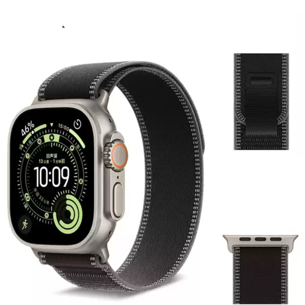 Ремешок Trail Loop Для Apple Watch ultra 3 2 ремешка 49мм 40мм 44мм 46мм 45мм 41мм 42мм correa Браслет iWatch Series 10 9 8 7 SE 11