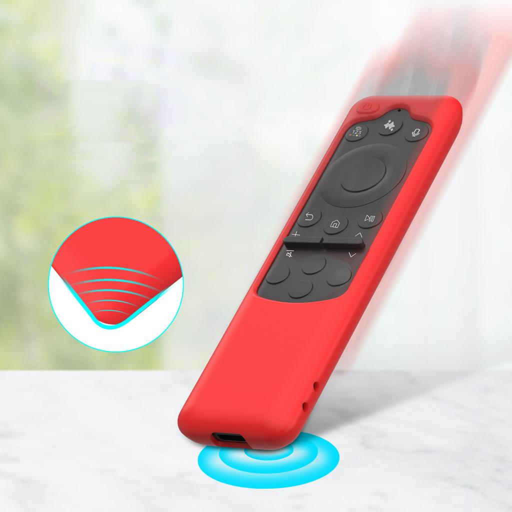 For SAMSUNG BN59-01432A/BN59-01480L Silicone Remote Control Case Anti-Slip Drop-Proof RC Cover Anti-Scratch Smart TV Accessories