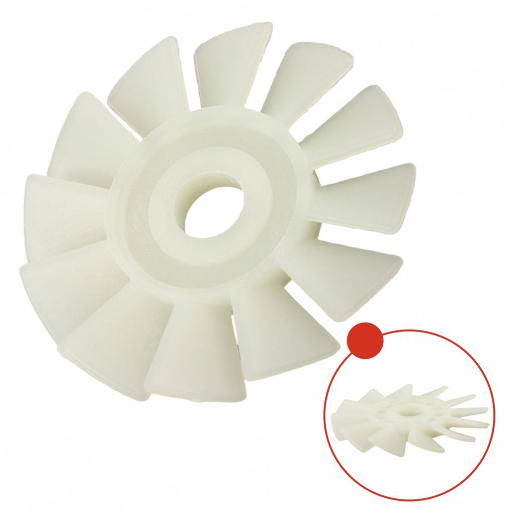 Efficient Cutting Machine Rotor Fan Blade for 4100 and For 110 with White Color