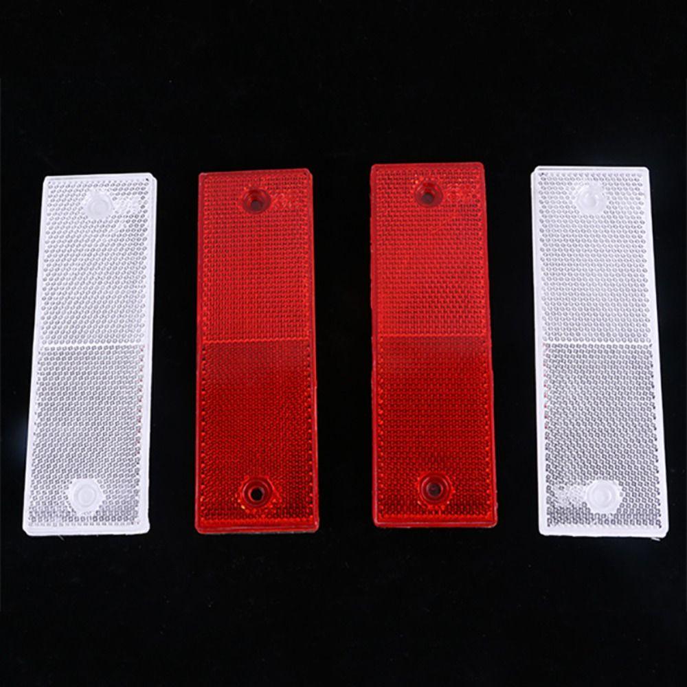 Светоотражающая рамка для знака, 15 см, предупреждающая полоса для заднего фонаря, светоотражающая наклейка для безопасности на открытом воздухе