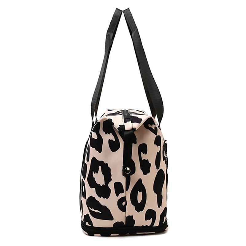 Дорожная сумка для коротких поездок, для деловых поездок, большая вместительная сумка для багажа, посадочная сумка с коровьим принтом, легкая простая сумка для проживания