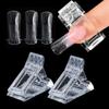 5 шт. зажим для типсов Quick Building Poly Uv Gel Assistant Tool Diy Manicure Plastic Extension Clip