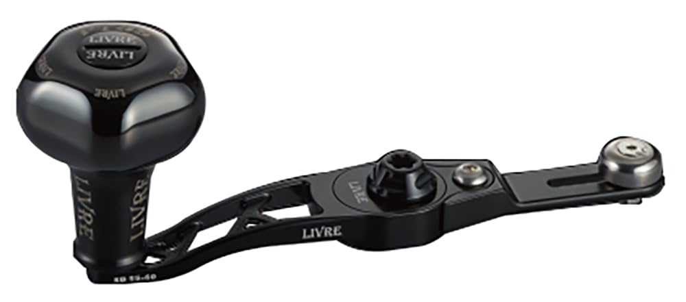 Катушка LIVRE 11370 SB Серия B с ручкой PT35B Shimano Все 55-60, Правостороннее исполнение, Черный, SBA-56SR-KB35