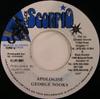 7inch Record GEORGE NOOKS - Apologise NONE Black Scorpio 2001 Jamaica Reggae, Ska & Dub Used