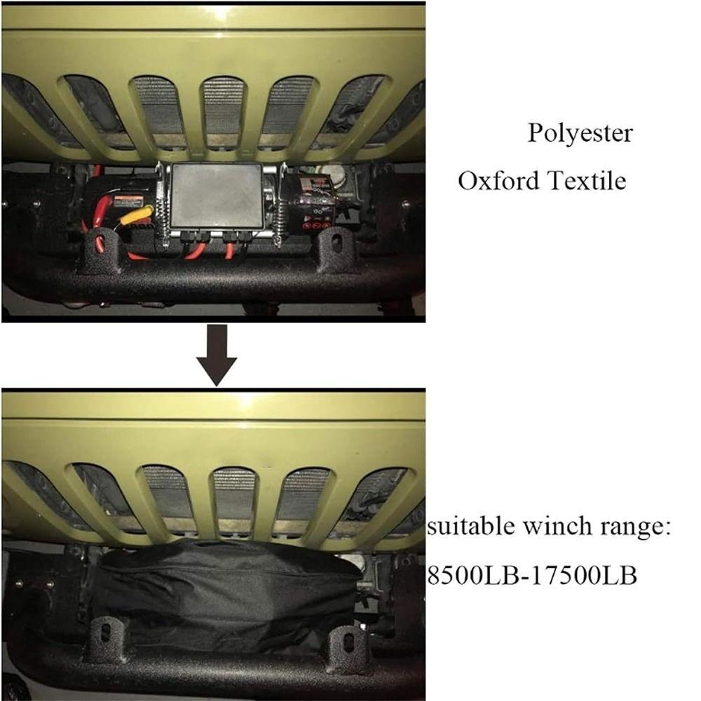 Прочный чехол для лебедки, водонепроницаемый, автомобильный, пылезащитный, устойчивый к погодным условиям