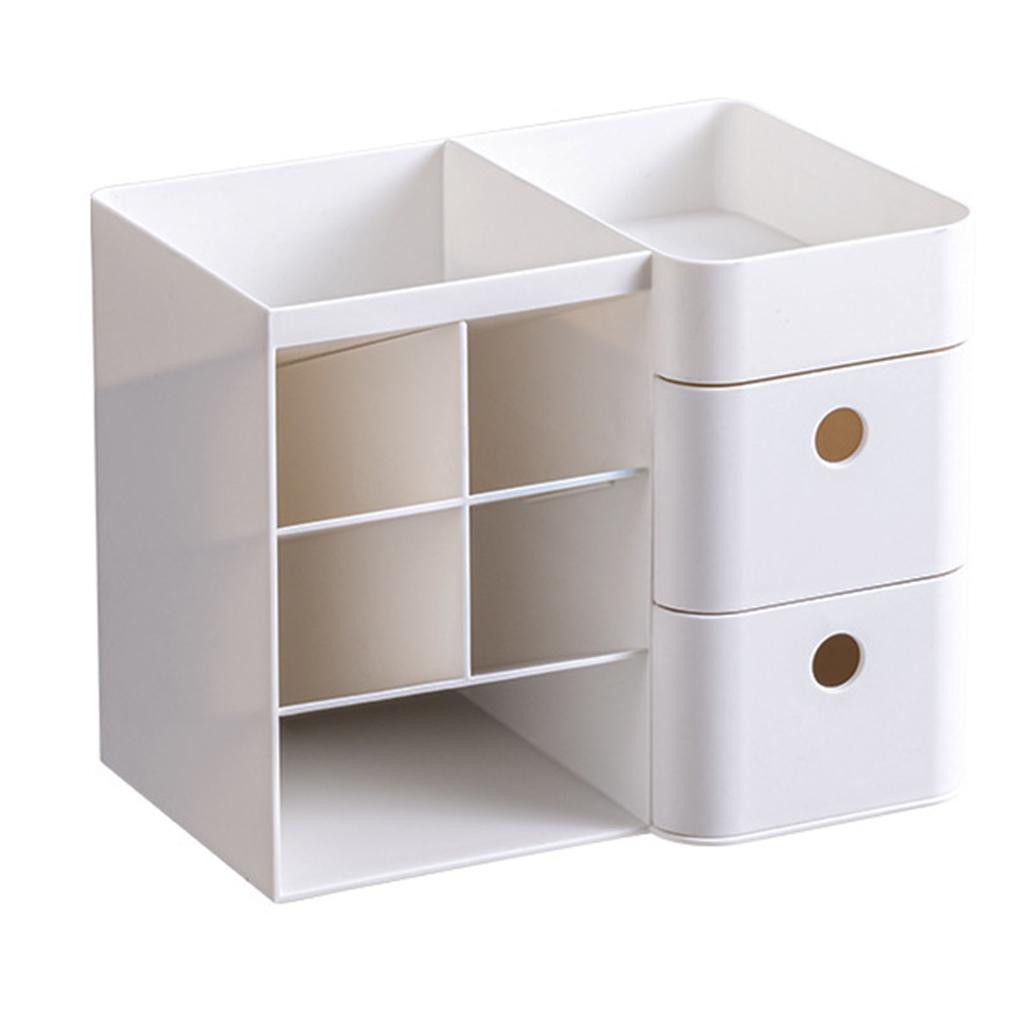 Desk Organizer Multipurpose Stylish Simple Style Drawer Design Desktop Storage Box with Slant