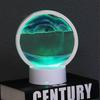 3D Sand Painting Remote Control Table Lamp with USB Flowing Quicksand Painting Decorative