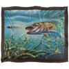 JQ Licensing Provoked Musky Fishing Silky Supersoft Blanket