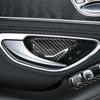 Для Mercedes Benz C GLC Class W205 X253 из настоящего углеродного волокна, аксессуары для интерьера автомобиля, украшение с центральным управлением