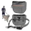 Dog Treat Pouch, Dog Training Pouch Bag With Adjustable Waistband And Built-in Dog Waste Bag Dispenser, Auto Closing Portable Dogs Walking Bag, 4 Ways