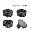 Twin Line & Spool & Cover for Bosch ART24 ART24+ ART27for Strimmer Trimmer Cap FAST POST