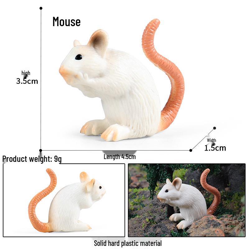 Children's Cognitive Rodent Simulation Toy: Chipmunk, Marmot, Squirrel, Guinea Pig Models