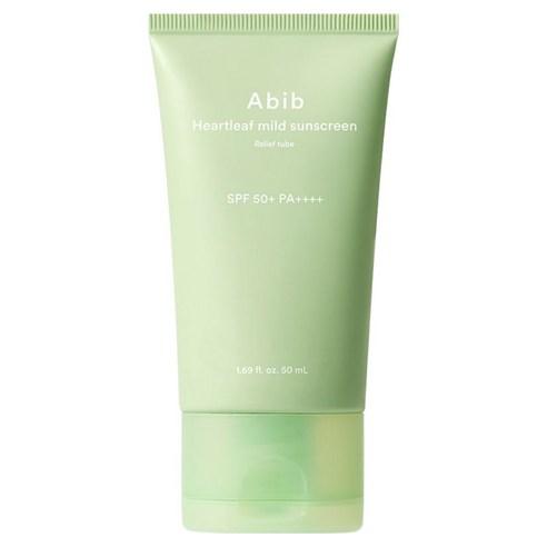 Abib Heartleaf Mild Sunscreen Relief Tube SPF50+ PA++++50ml