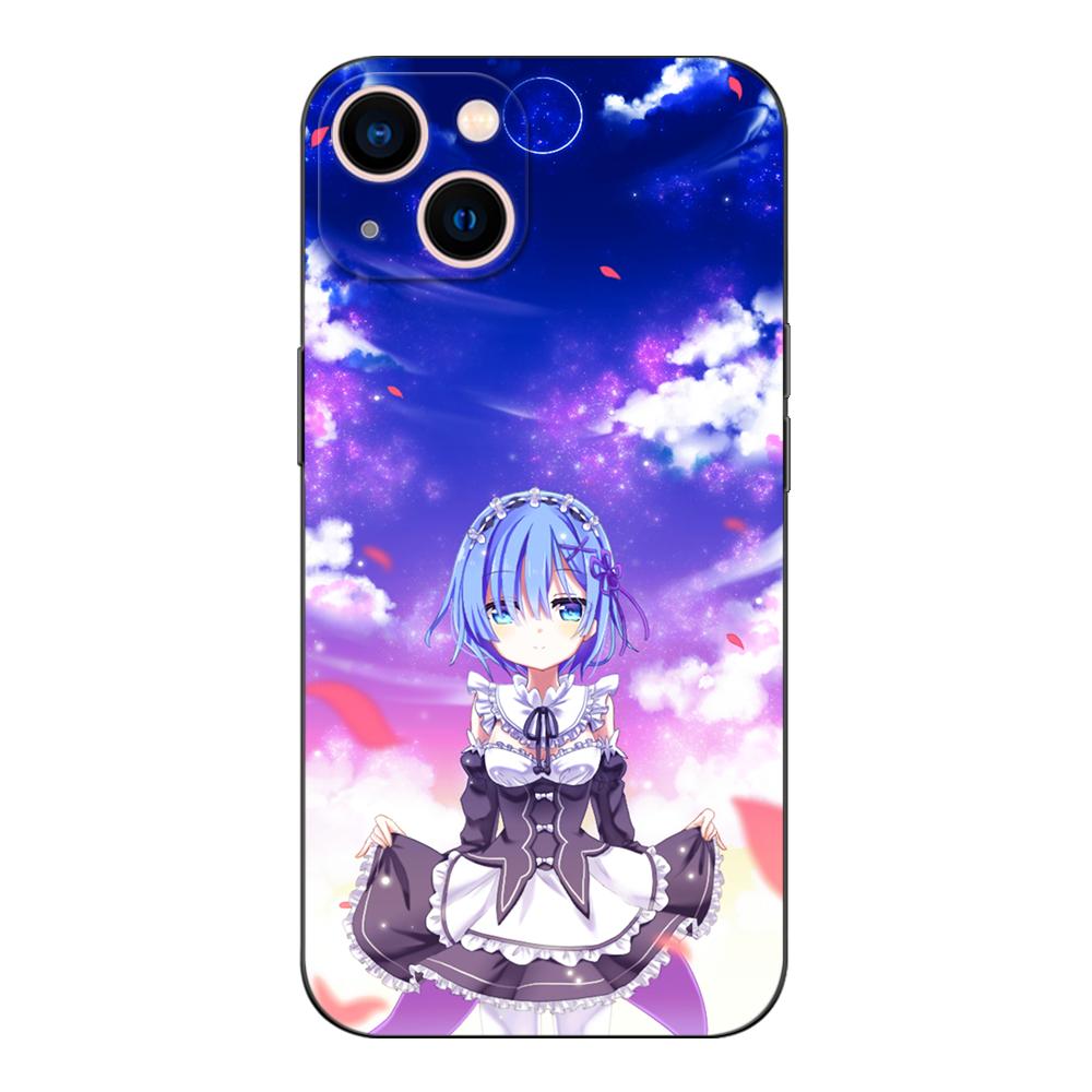 Black Tpu Case For Realme 9 Pro Plus 9i GT Neo2 Narzo 10A 20A 20 30 30A 50A 50i 4G 5G Ram Rem Anime Cartoon