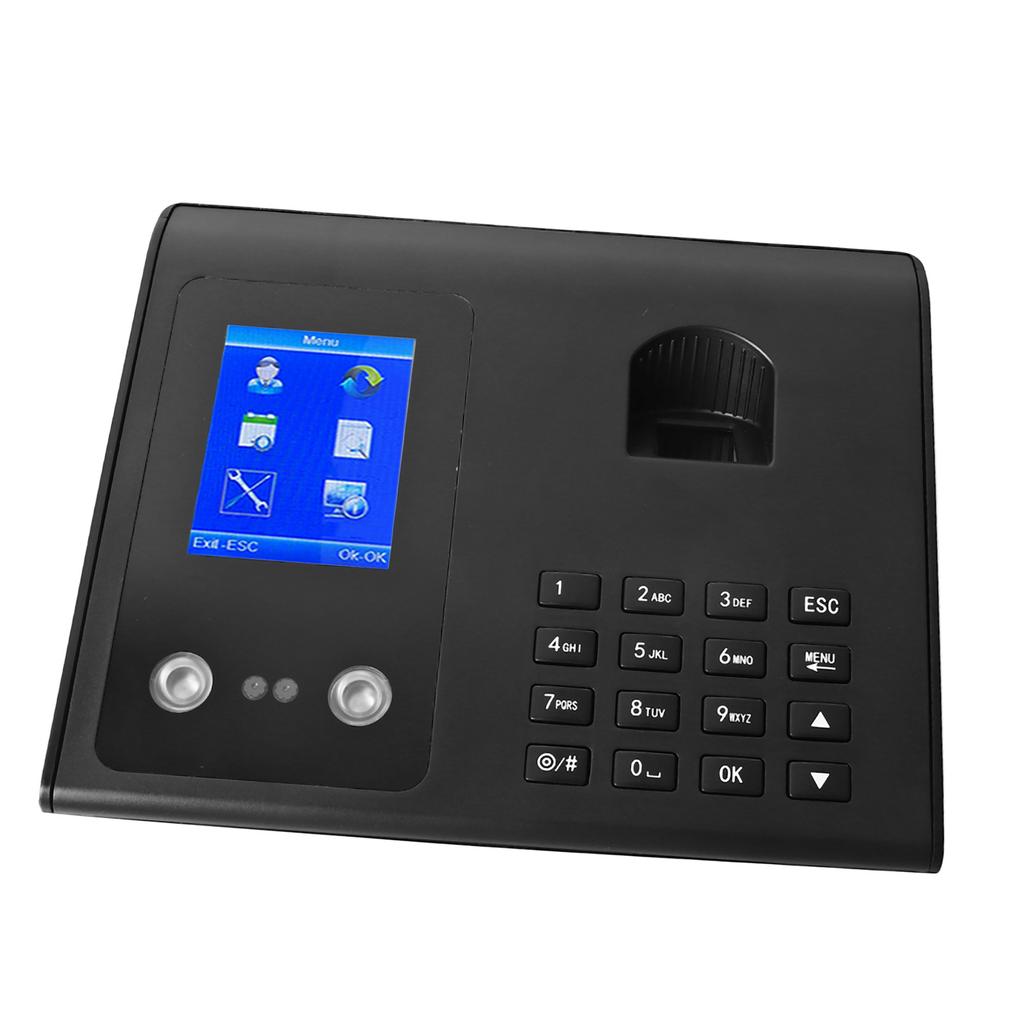 Машина учета рабочего времени Распознавание отпечатков пальцев и лица Высокая точность Часы учета рабочего времени для сотрудников компании