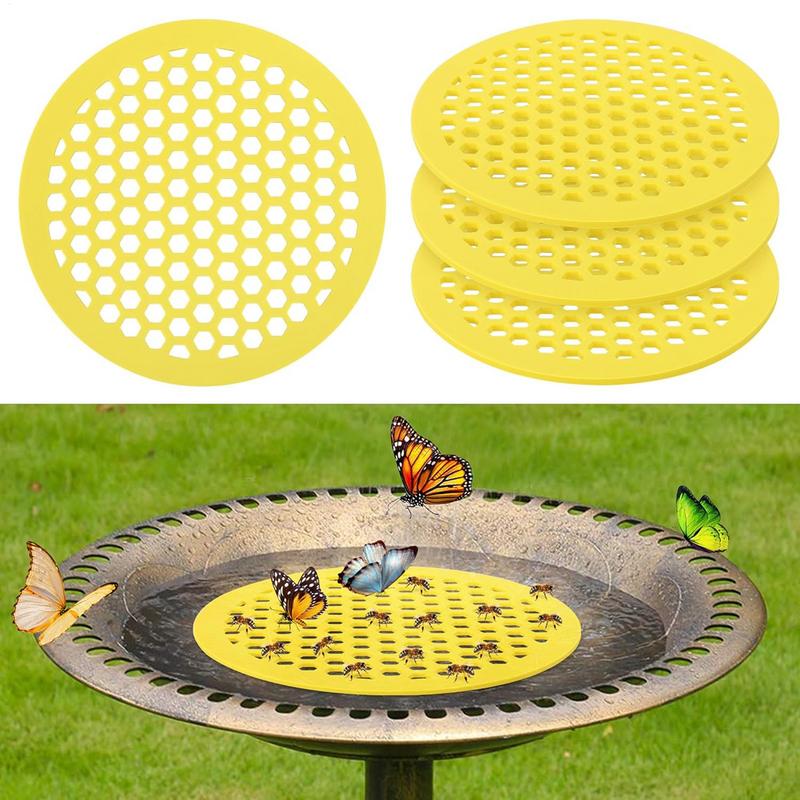 20cm Bee Water Catcher Cups Tray Bee Drinking Station Bee Watering Feeder Honeycomb Beekeeping Setups Luring Insets Waterer