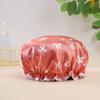Anti-Fouling Bath Caps Waterproof Shampoo Cap Printed Bonnet Hair Hat  Adults