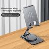 Phone Holder Anti-Slip 360-degree Base Folding Rotation Stable Support Portable Desktop Lazy Support Tablet Stand