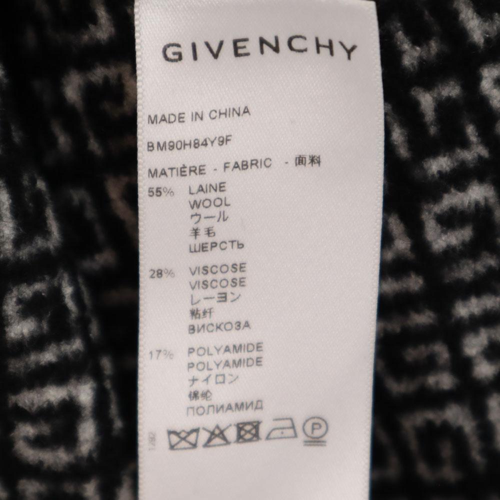 Givenchy BM90H84Y9F Полный логотип Свитер с длинным рукавом XS вязаный Мужской Б/у