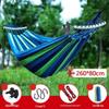 FEBORY Outdoor Single/Double Canvas Hammock