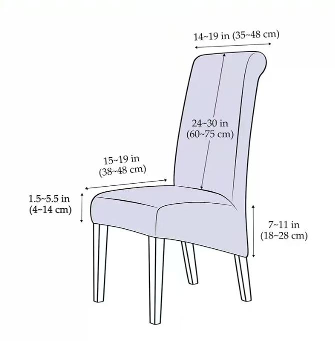 High End Luxury Spandex Polyester Chair Covedrs Shell Elastic Chair Stretch Covers Wedding Dinning Chair Cover