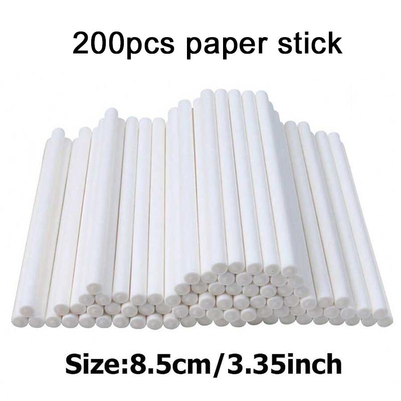 Форма для шоколада Пластиковая леденец на палочке Бумажная палочка Бытовая кухня DIY Инструмент для выпечки Домашние конфеты Прямоугольник В форме сердца TMZ