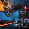 FIFINE USB Dynamic Microphone Computer Microphone PlayStation Microphone Unidirectional Earphone Output Terminal Gaming RGB Lighting One Touch Mute