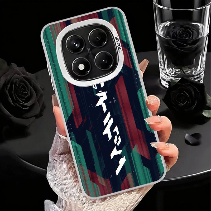 Мягкий чехол для телефона в киберпанк-эстетике для Xiaomi Redmi Note 13 14 15 Pro Plus 12S 12 11S 11 11T 10S 10 Ударопрочная задняя крышка