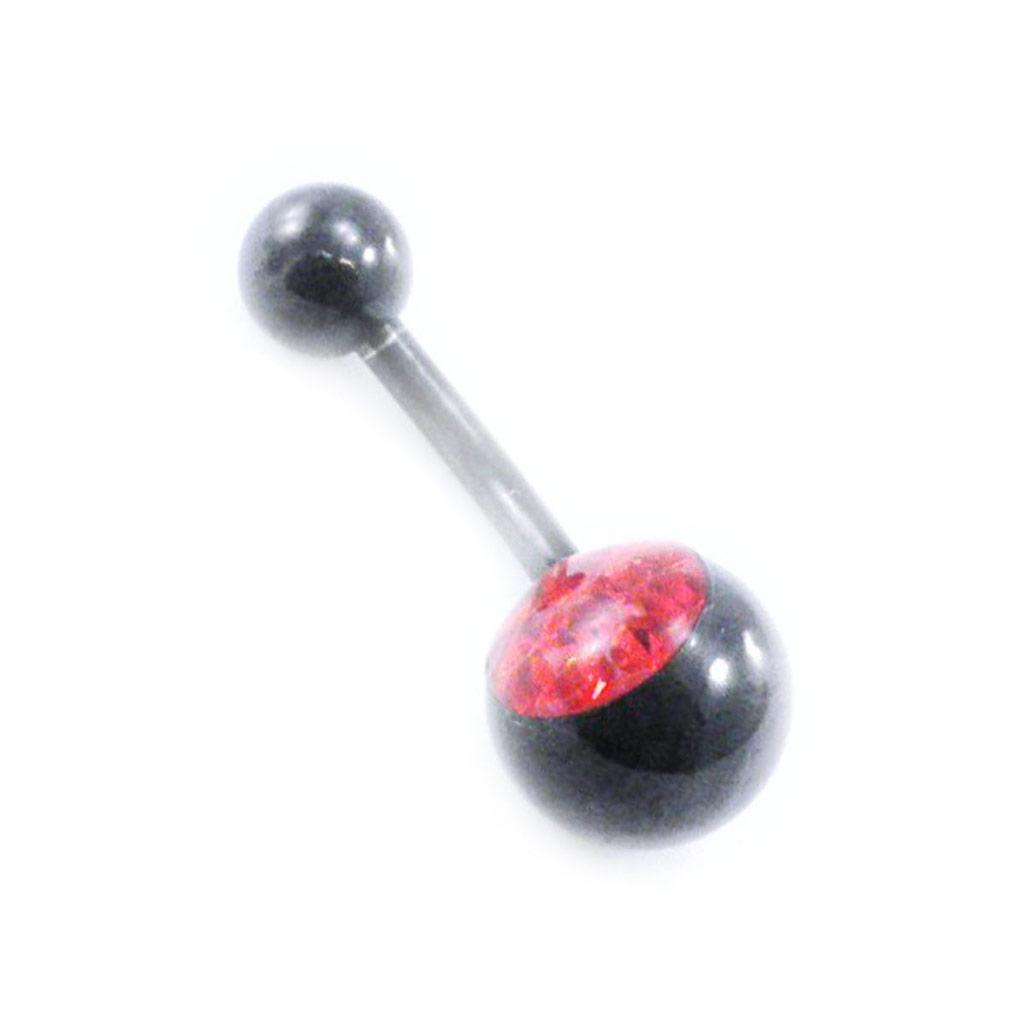 Les Trésors De Lily [I9489] - Красный пирсинг «Кристалл»