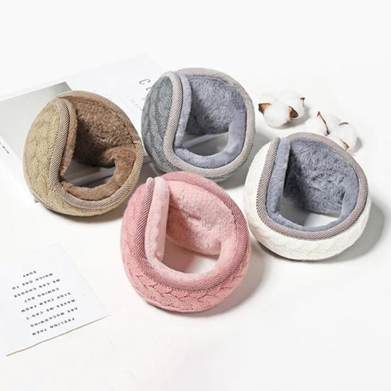 Зимние наушники с дополнительным теплом, складные, портативные, противоскользящие, защищают от холодного ветра, утеплители для ушей