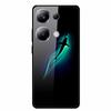 Glass Back Cover For Xiaomi Redmi Note 13 Note13 Pro Case Soft Bumper Hard Tempered Glass Case For Redmi Note 13 Pro Phone Case