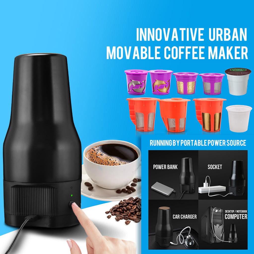 Mini Portable Manual USB Coffee Machine Espresso Maker for Home Travel Camping