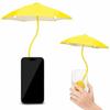 Portable Magnetic Phone Umbrella Waterproof Flexible Phone Sunshade Retractable Universal Mini Umbrella Car