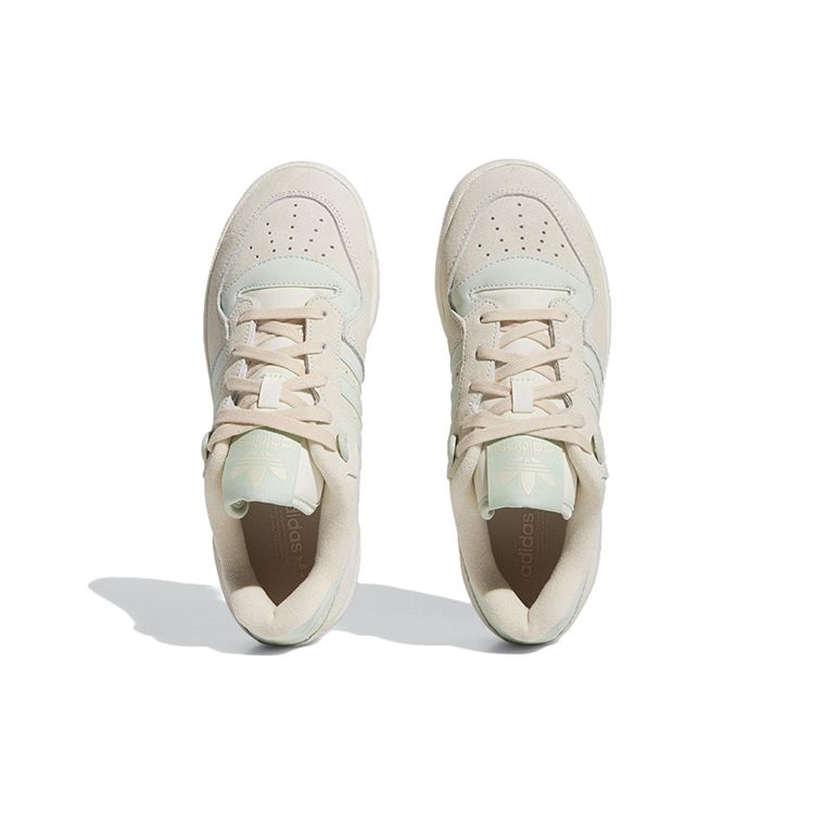 adidas Rivalry Low Cream Льняные зеленые женские кроссовки Кремово-белые Off-White IF5179