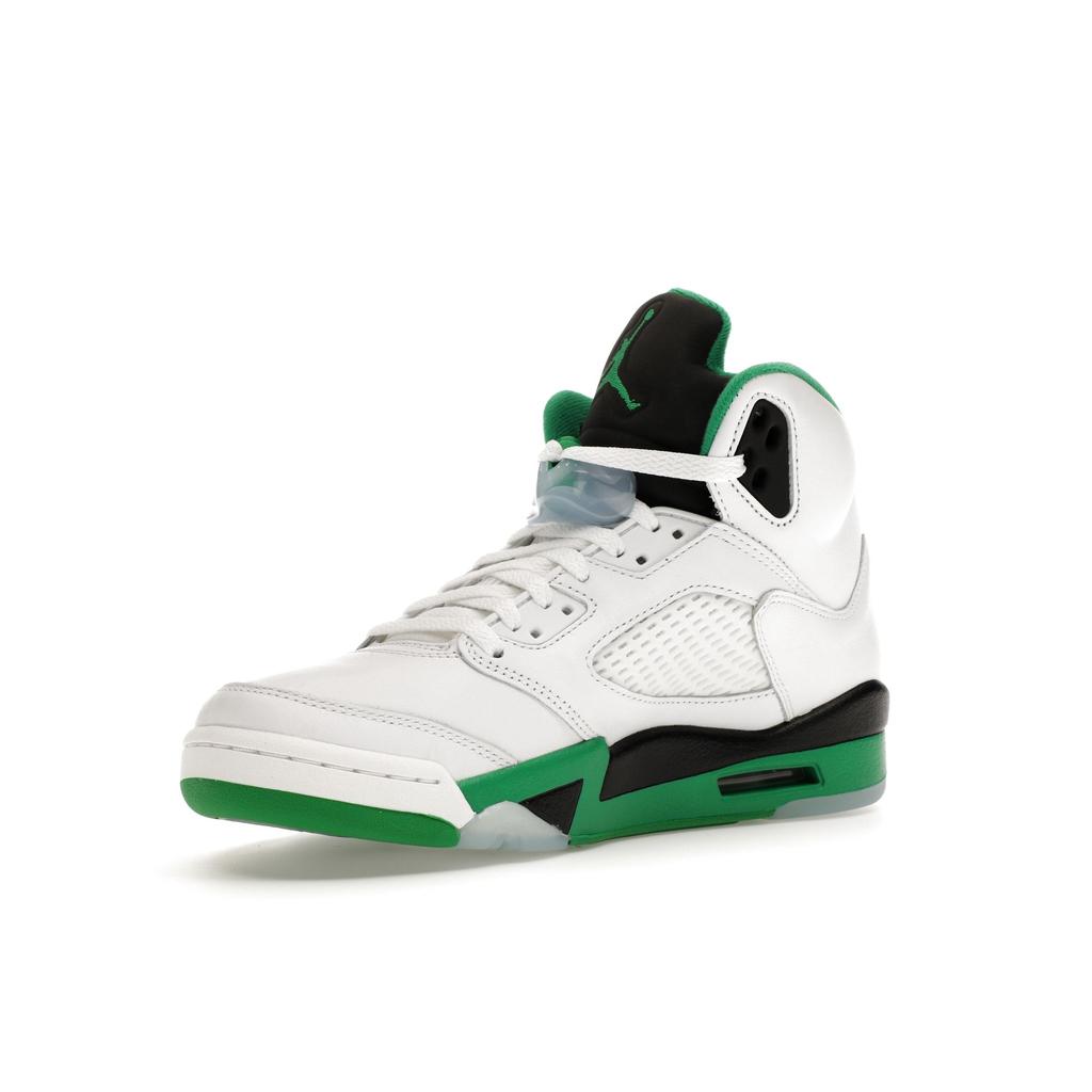 Air Jordan 5 Retro Lucky Green Женские кроссовки Белый Черный Ледяной Синий DD9336-103