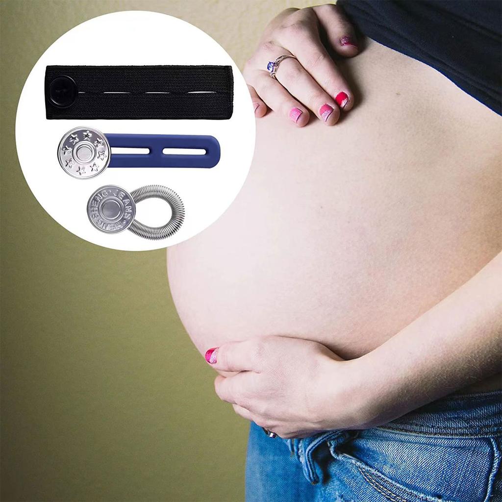 Набор удлинителей пуговиц, 30 шт., гибкий регулируемый эластичный удлинитель талии, удлинитель воротника, шеи, без пуговиц для шитья для брюк