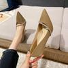 Spring New Water Diamond High Heels Pointed Thin Heels Women's Large Size Wedding Party Shoes Heels Women